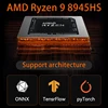 MOREFINE Mini Pc gamer CPU Ryzen 9 8945HS AMD R7 8845HS R7-8745HS R5-8645HS 2.5G LAN Windows11PRO Desktop Computador Gaming PC 3