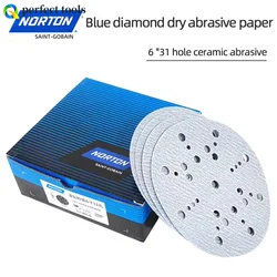 Saint-Gobain NORTON Blue Diamond Sandpaper 6