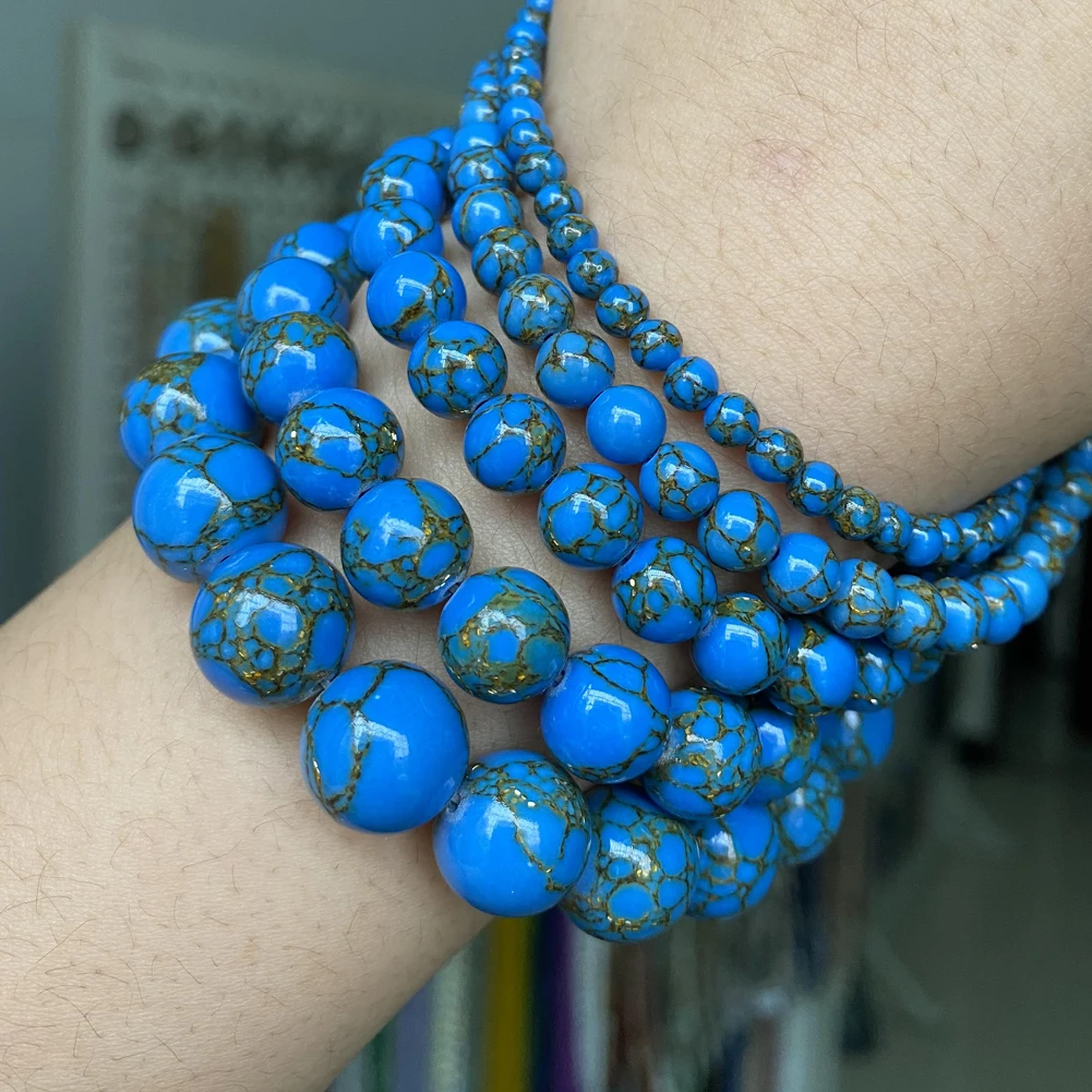 Natural Stone Beads Collection: Blue Chalcedony Crystal & Agate