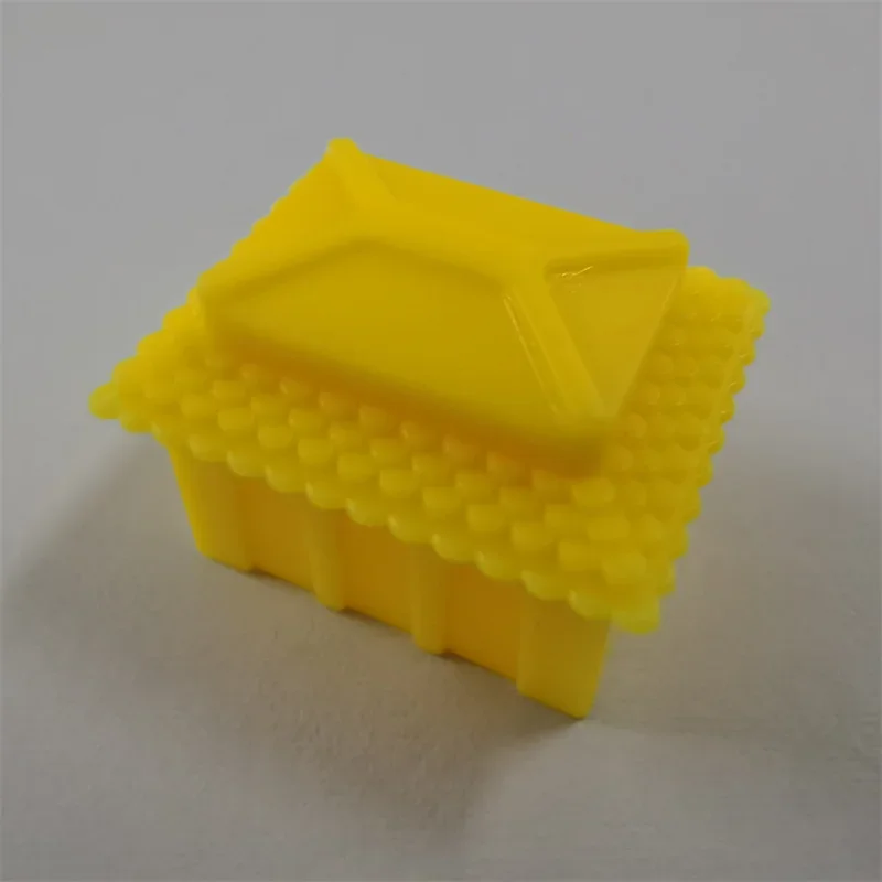 Board Game Table Games Game Replacement Pieces 60pcs/set Monopoly Game Chess House Hotel Three-dimensional Small House Accessories