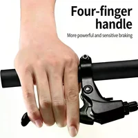 Kit de frein à patin pour vélo avec plaquettes de frein, kit de frein à traction linéaire pour vélos de route et BMX 4
