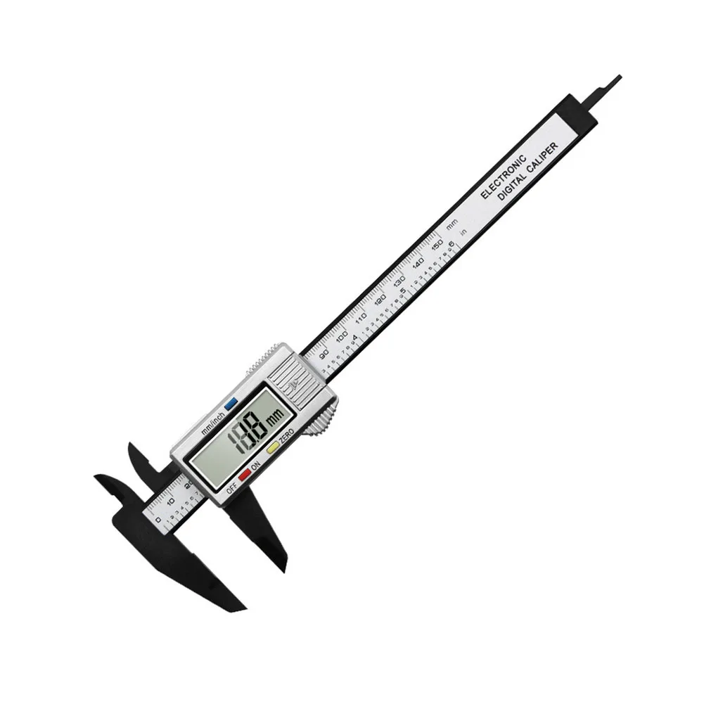 Digital Caliper Gauge Tool High Strength Plastic 0 150mm