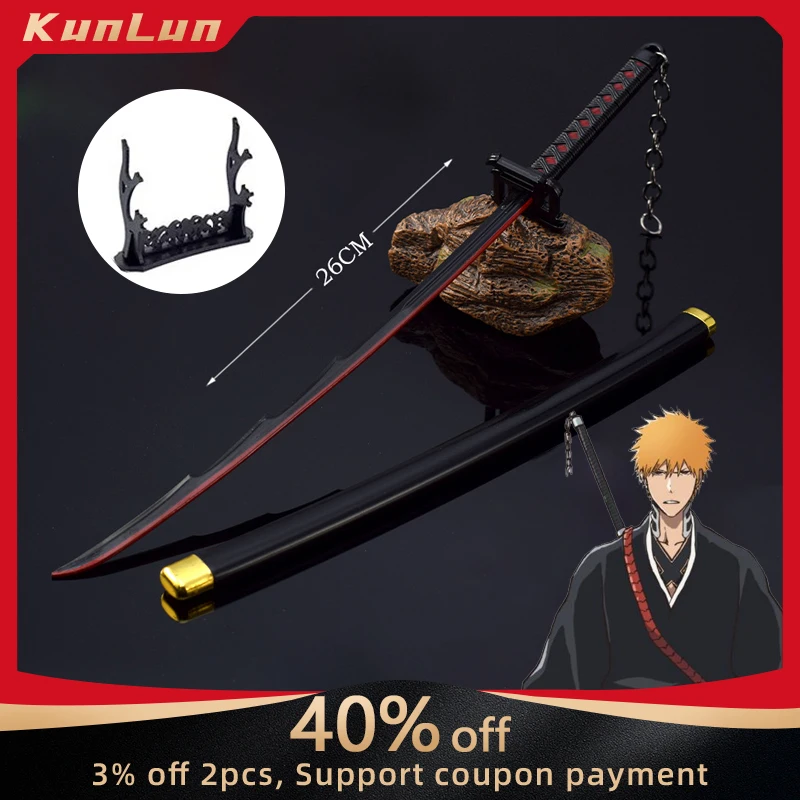 26cm Anime Kurosaki Ichigo Peripheral First Generation Sky Lock