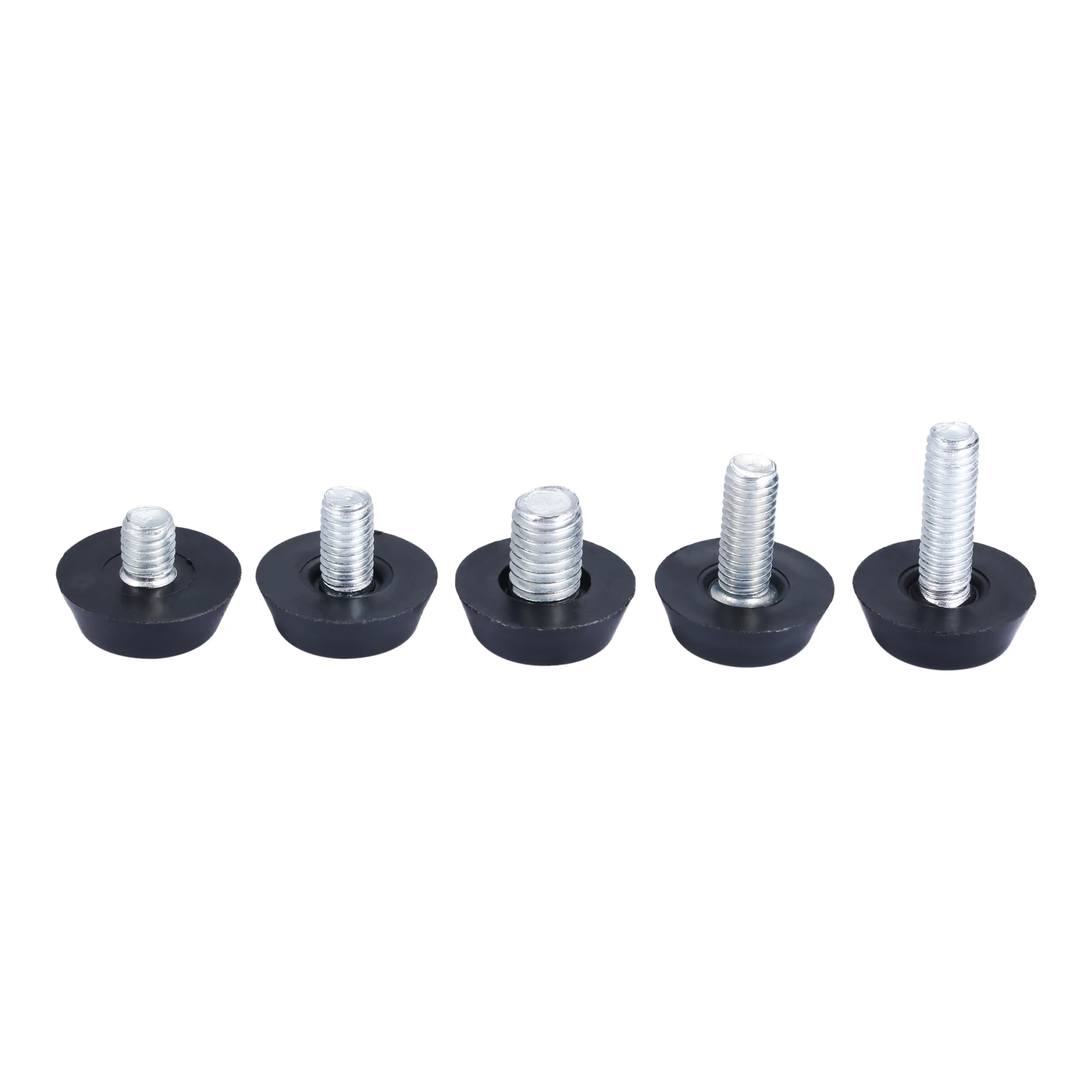 10pcs Furniture Leveling Feet Adjustable Diameter M8/M6*7-11mm Thread Screw Balance Rack Sofa Table Leg Chair Pad Protect Floor