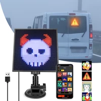 Smart Dynamic Pixel Screen Panel Light DIY Art Decor Light Bedside Nightlight 64x64 Car Shop Bar Ambinet Light USB Bluetooth 1