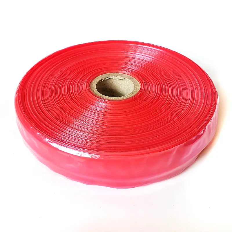 

5CMx30Meters Casings for Sausage Shell Food Grade Hot Dog Plastic Casing Tranparent Red Color Ham Meat Poultry Kitchen Tools