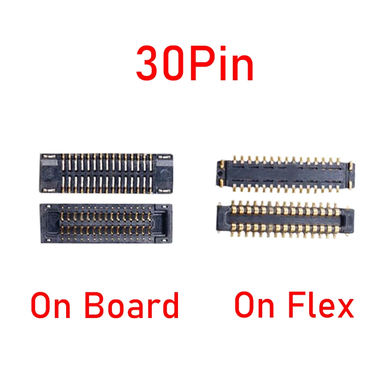 

2-10Pcs 30pin Usb Charging Dock Port Flex FPC Connector For Xiaomi Redmi 7 3 5A 3S 4A Charger Plug Clip On Motherboard Board