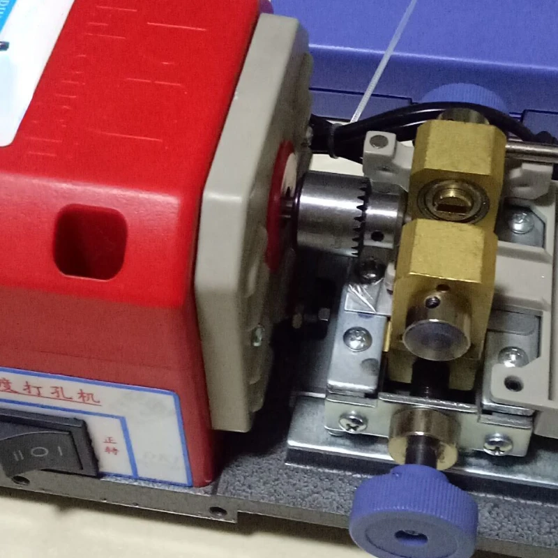 

Small wenwan household electric jade beeswax punch Pearl drilling machine tool