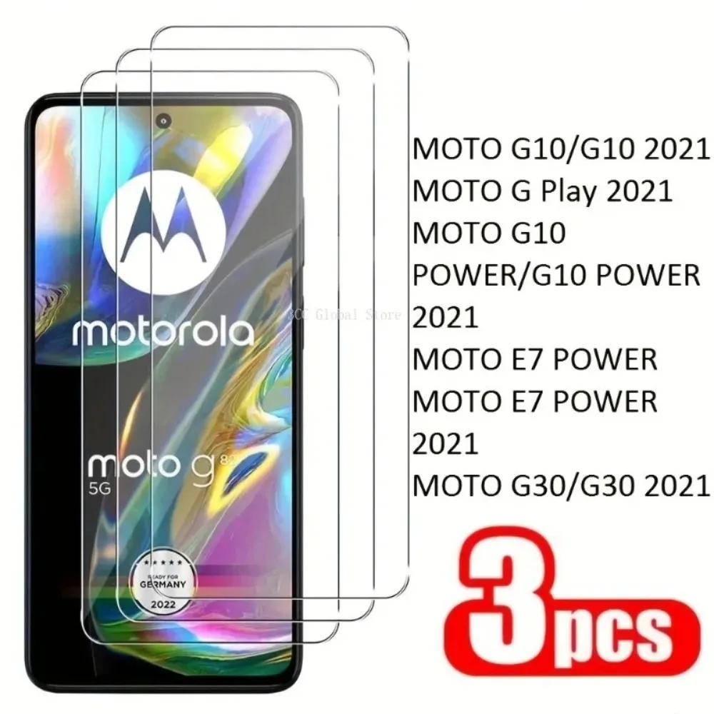 

Защитное стекло для MOTO G10 G10 2021 G Play 2021 G10 POWER G10 POWER 2021 E7 POWER E7 POWER 2021 G30 G30 3 шт.