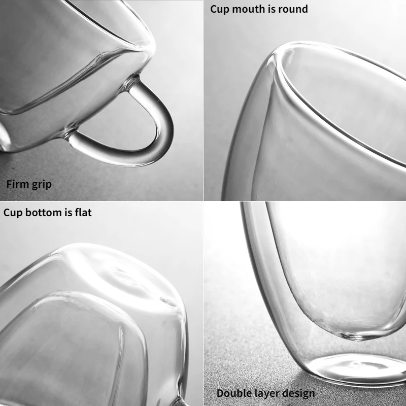 Tazza mug Vetro temperato (250ml) GRAN CENTRAL Trasparente