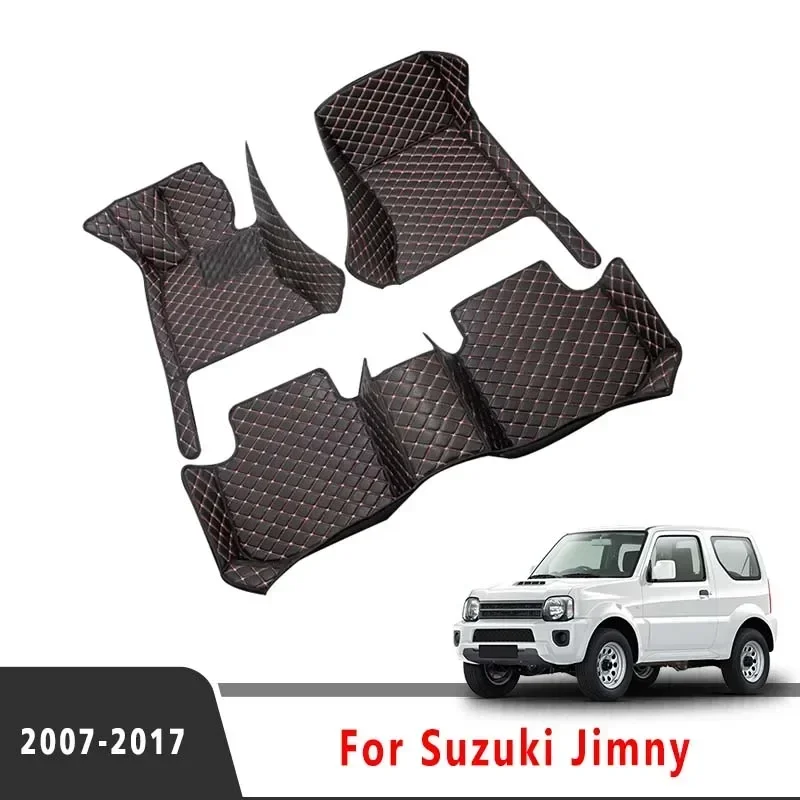 Car Floor Mats For Suzuki Jimny 2015 2014 2013 2012 2011 2010 2009 2008 2007 Auto Interior Accessories Carpets Parts