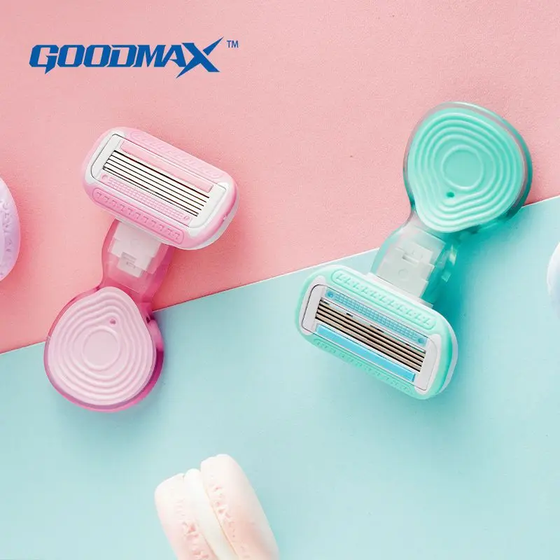 GOODMAX 고양이 발 미니 제거 여성용 특수 면도 칼, 개인 수동 겨드랑이 헤어 스크레이퍼