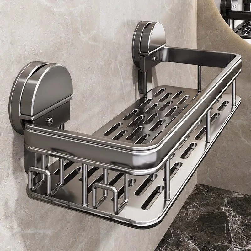 Suction Cup Bathroom Storage Rack 1