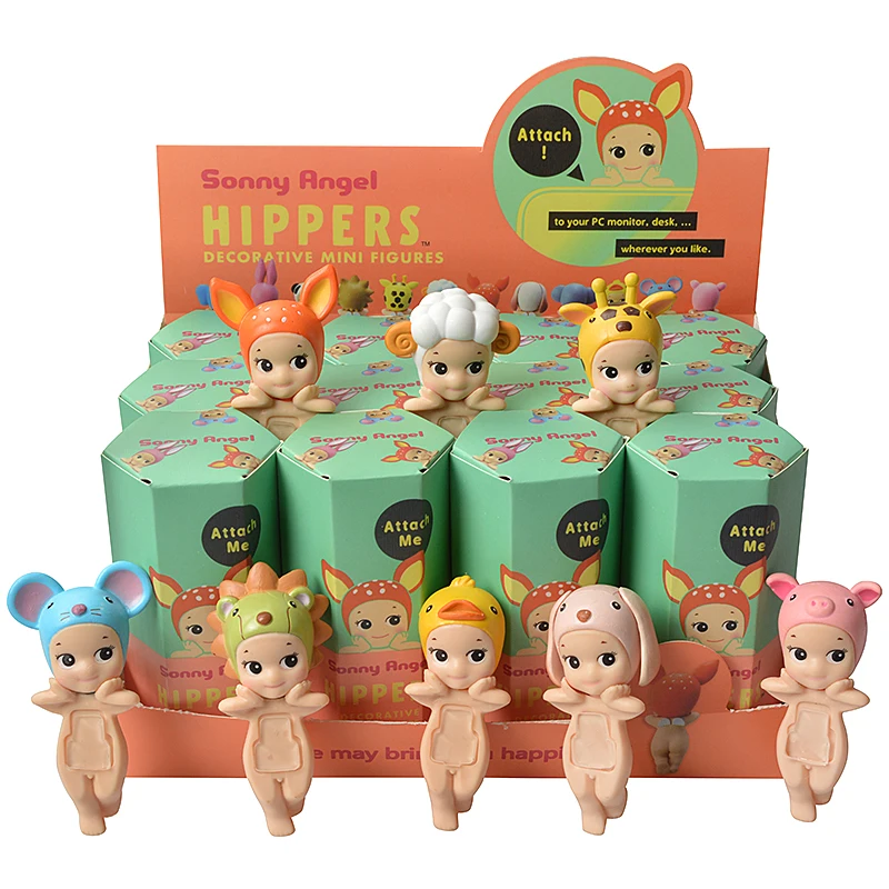 12Pcs/Box Sonny Angel Blind Box Hippers 20th Anniversary Animal