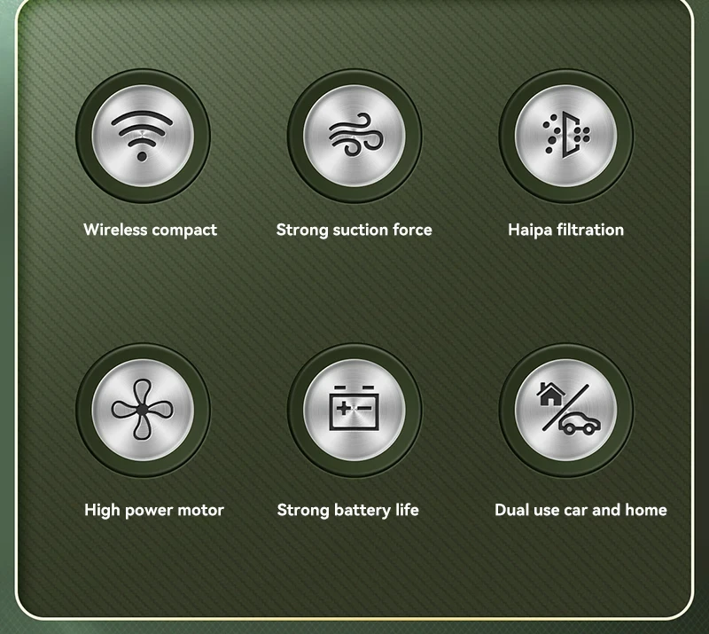 Handheld vacuum cleaner demonstrating its lightweight nature (3-6 KG).