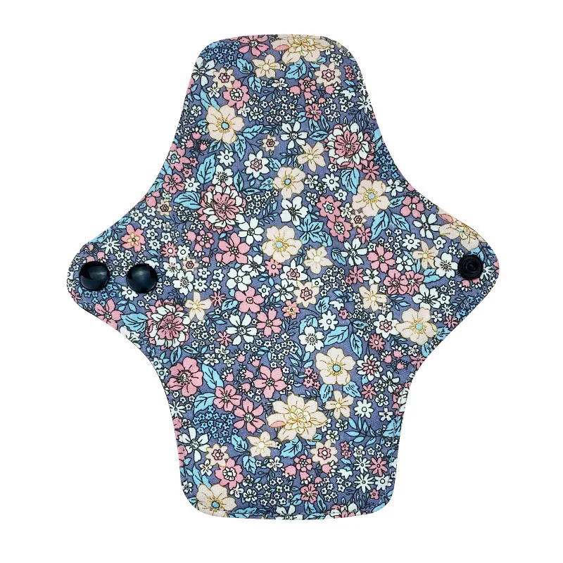 AIO Reusable Sanitary Pads 18*20cm Mom Pads Washable Full Cotton Postpartum Nursing Menstrual Gasket Sanitary Towel sanitary pads