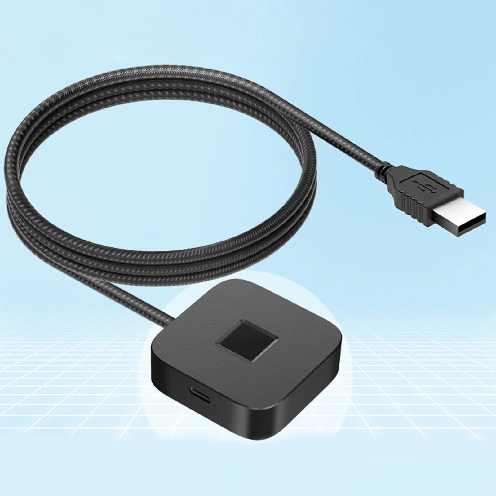 윈도우 헬로 지문 인식기용 USB 허브가 있는 지문 스캐너, 윈도우 10/11용 휴대용 USB 지문 로거