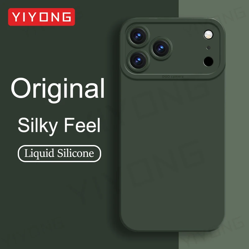 YIYONG Original Soft Liquid Silicone Phone Cover