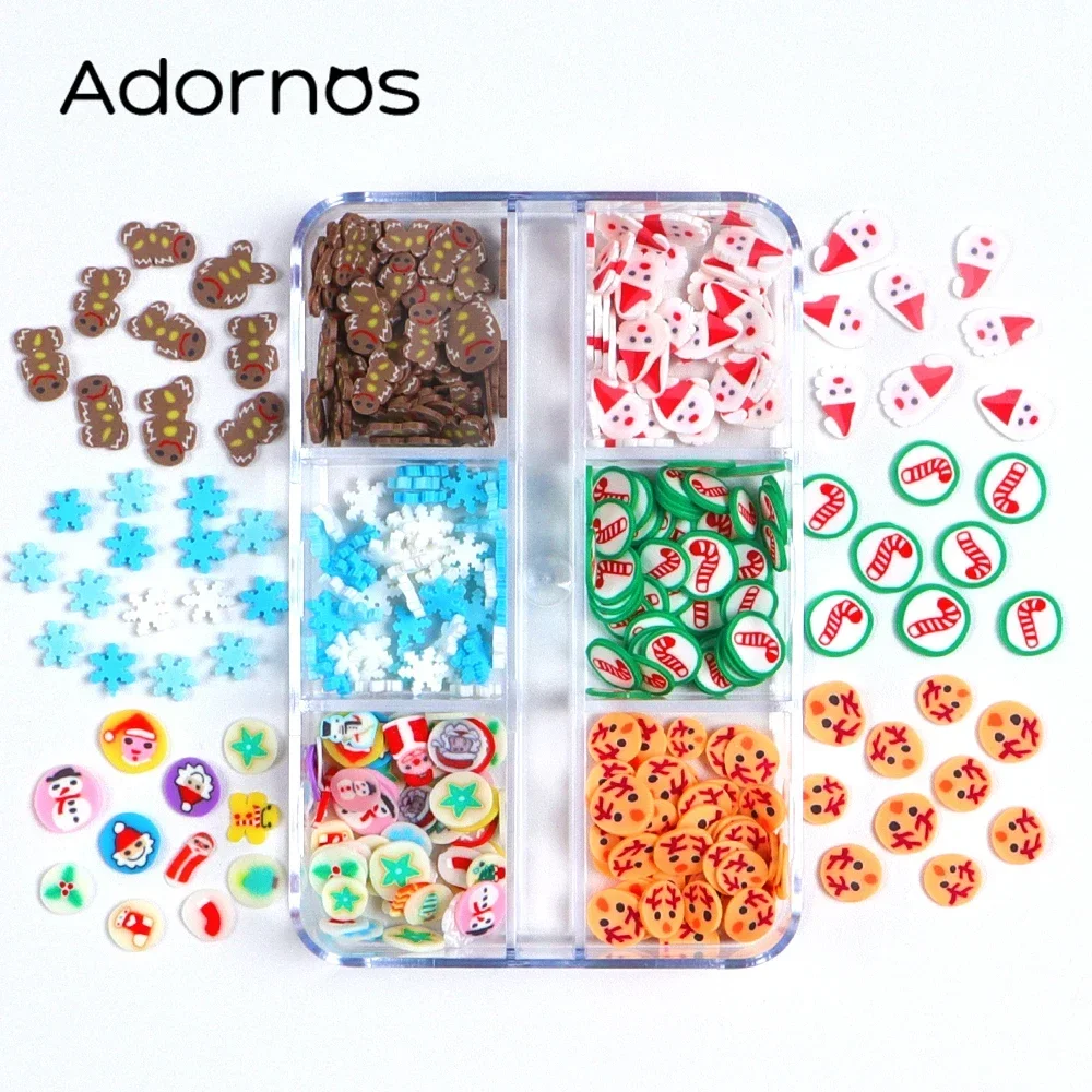 Mixed Christmas Polymer Clay Slices Sprinkles Resin Mold Filler Snowman  Gingerbread Flake DIY Resin Jewelry Crafts For Gift Toys - AliExpress