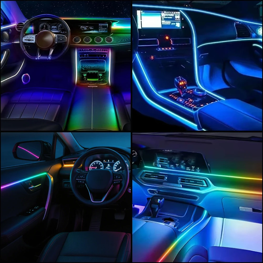 Symphony Streamer Car Ambient Light Interior LED Full Color  - AIXIVO product image