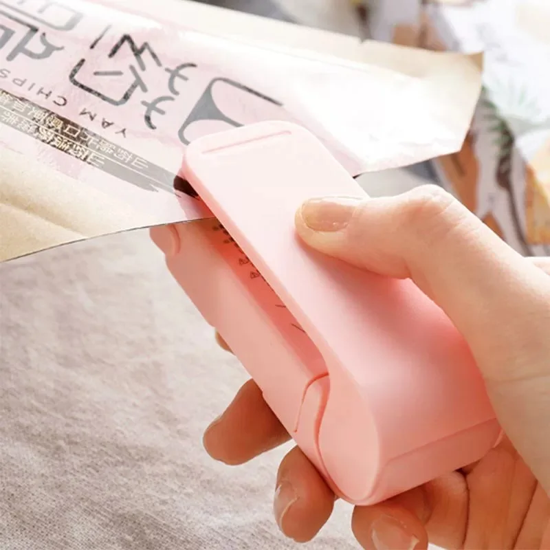 Mini Heat Bag Sealing Machine Handhold Bags Package Sealer Thermal Plastic Food Bag Portable Sealer Packing Kitchen Gardgets mini sealer,plastic bag sealer