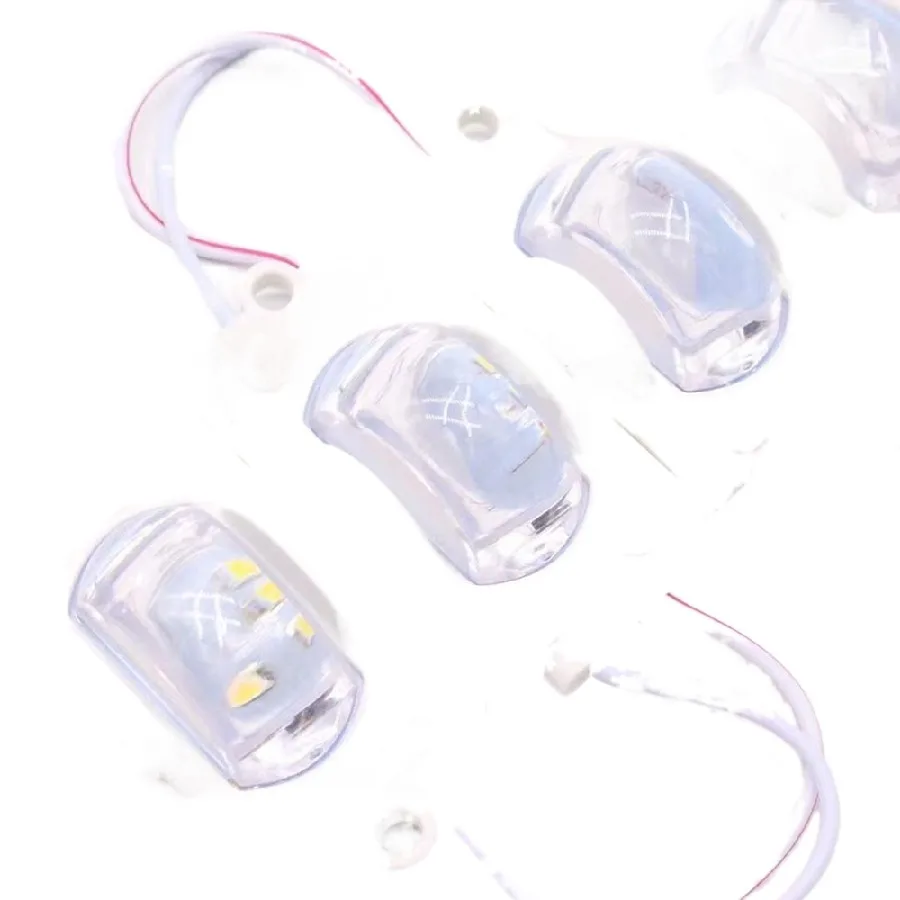 RGB Flash DC12V Led Side Eyebrow Light SMD 2835 Module Waterproof Wheel Brow For Advertising Box Cars Trucks 20PCS/Lot