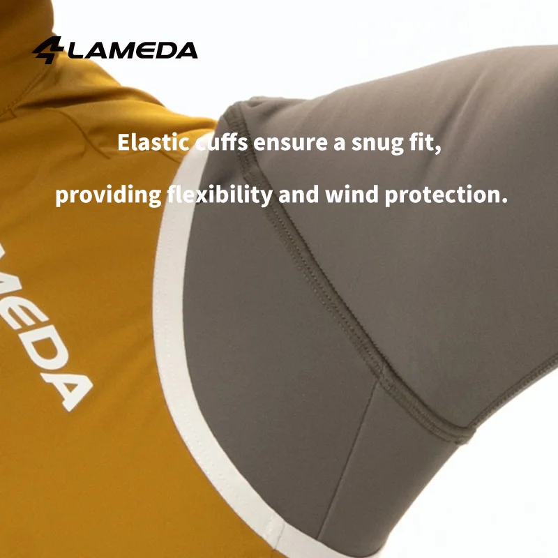 LAMEDA Cycling Vest Sleeveless for Men Bicycle Top Jackets Biking Vest YKK Full Zipper MTB Cycling Clothing Man Windproof