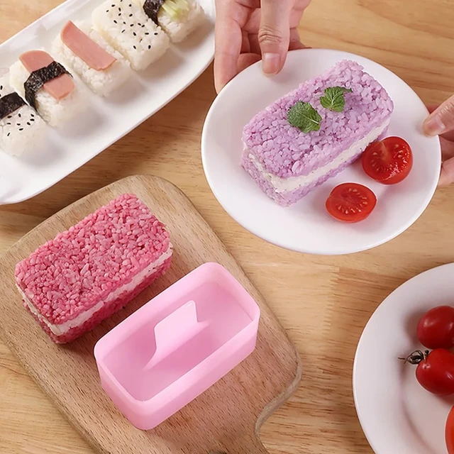 2-Pack Musubi Maker Press -Spam Musubi Mold - Make Your Own Professional  Sushi at Home! 