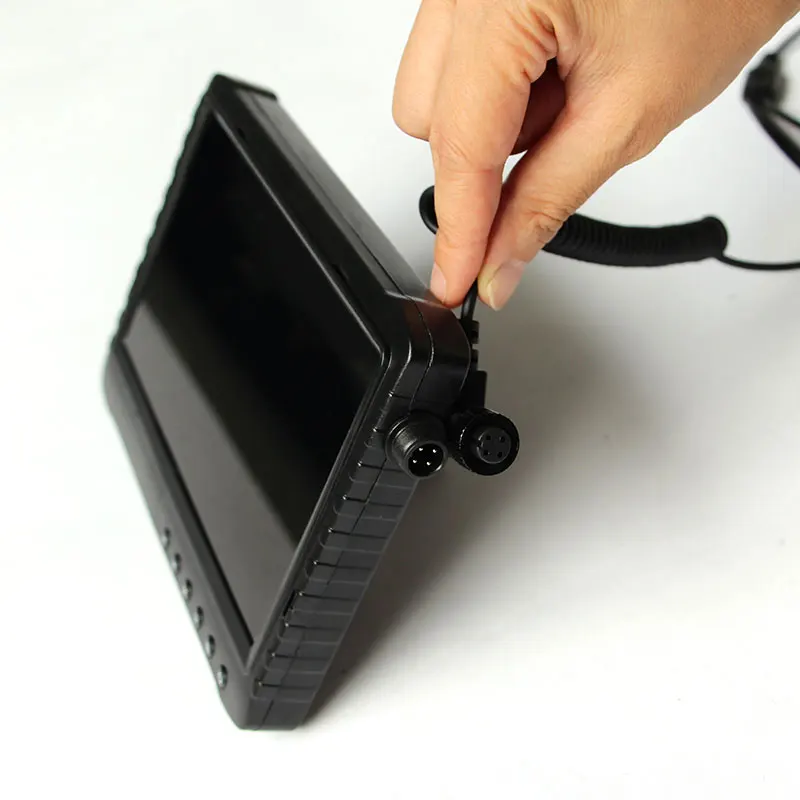 

7inch Full HD 1080P Camera Tester With Hybrid AHD,TVI ,CVI ,CVBS Inputs Support 128GB Recording Dvr Monitor