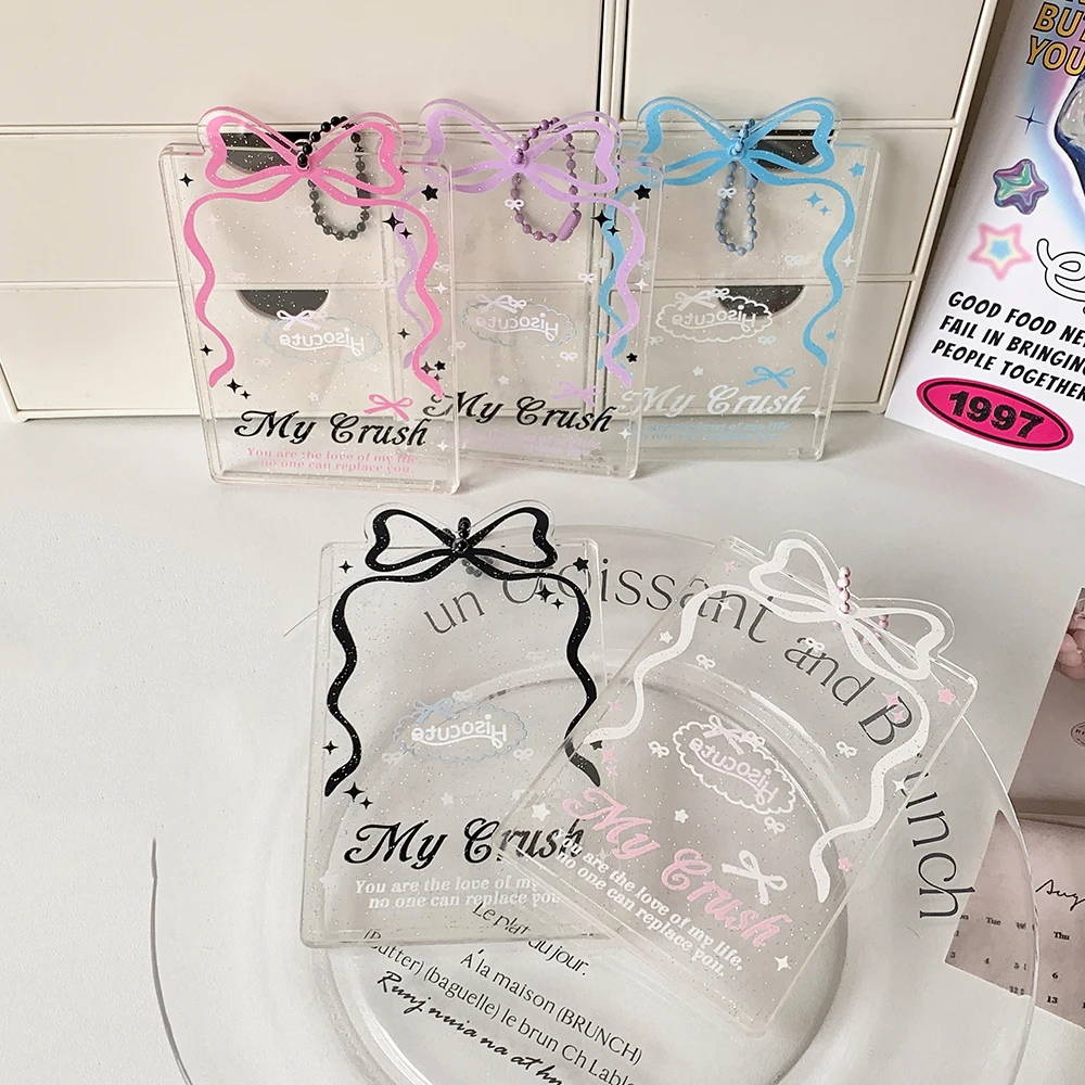 Photocard Holder 3 Inch Mini Picture Frame for Photos Frame for Tabletop Detachable Mini Photocard Holder Table Decor 3