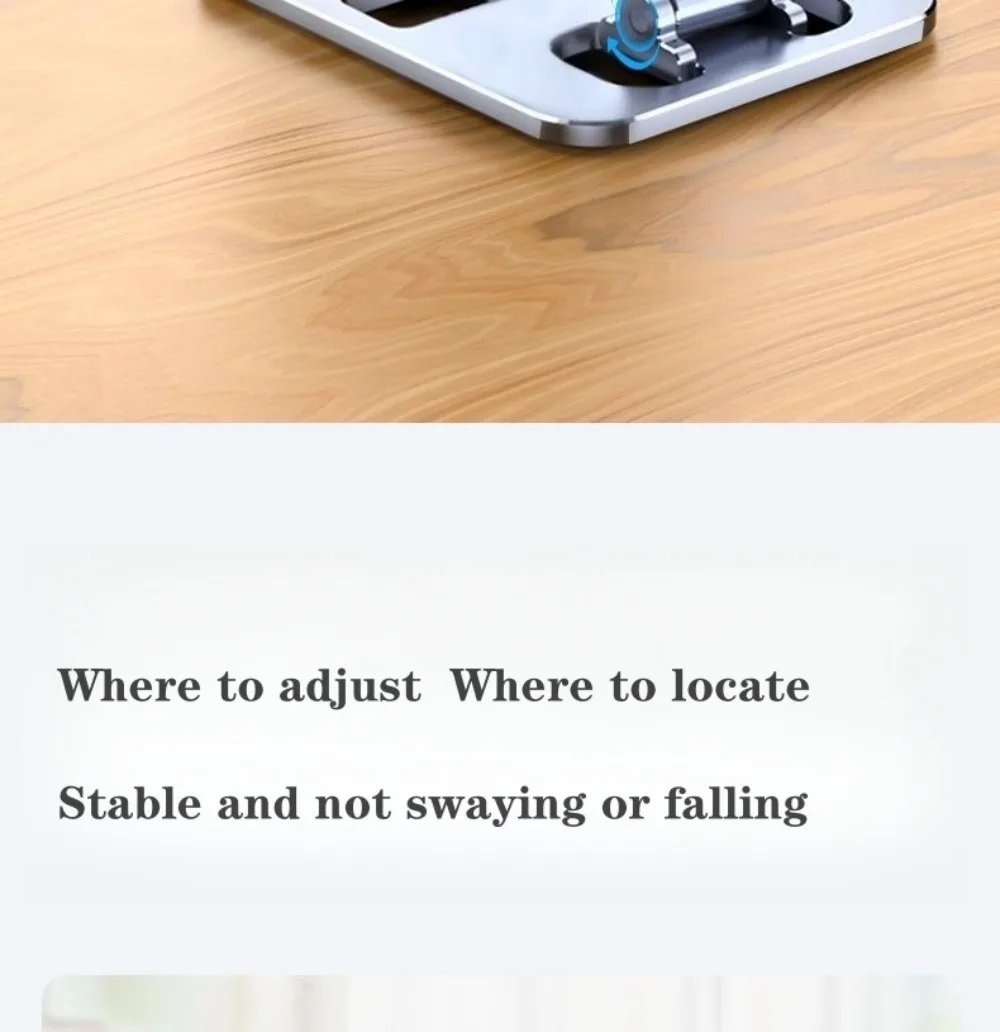 Universal Foldable Phone Stand Adjustable Desktop Holder For Mobile Phones And Tablets_voghion.com