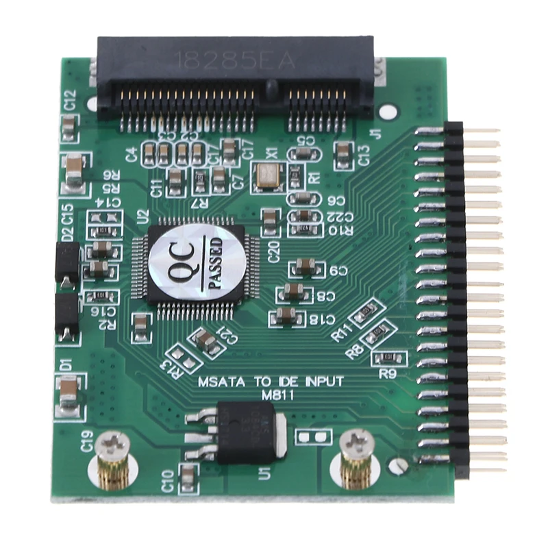 MINI PCI-E MSATA SSD 44Pin Solid State Disk to 1.8inch 3.3V IDE / 2.5inch 5V IDE Adapter Card mSATA to Converter Riser Board Hard Drive Adapter SSD Adapter