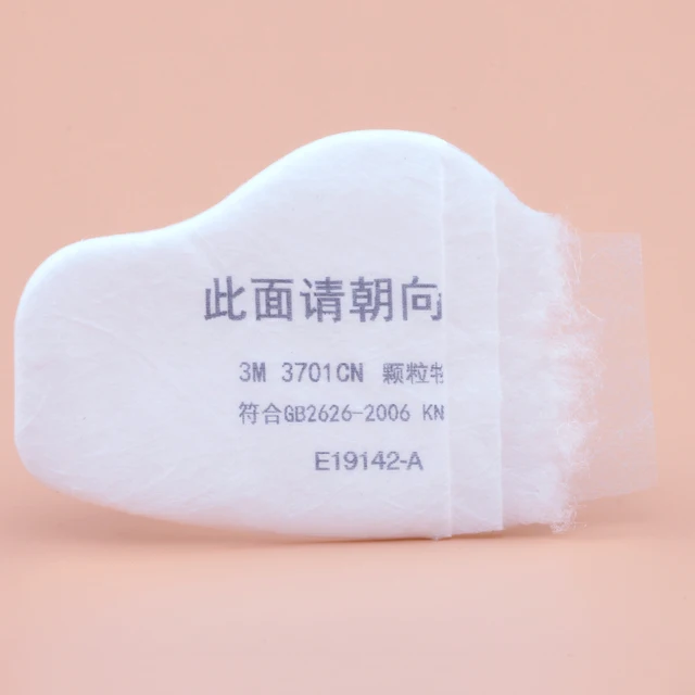 3M Gas Mask Filter 3701 for Mask 3200 Series Respirator Anti Static High Electrostatic Dust Particulate Protection 10pcs/Lot 4