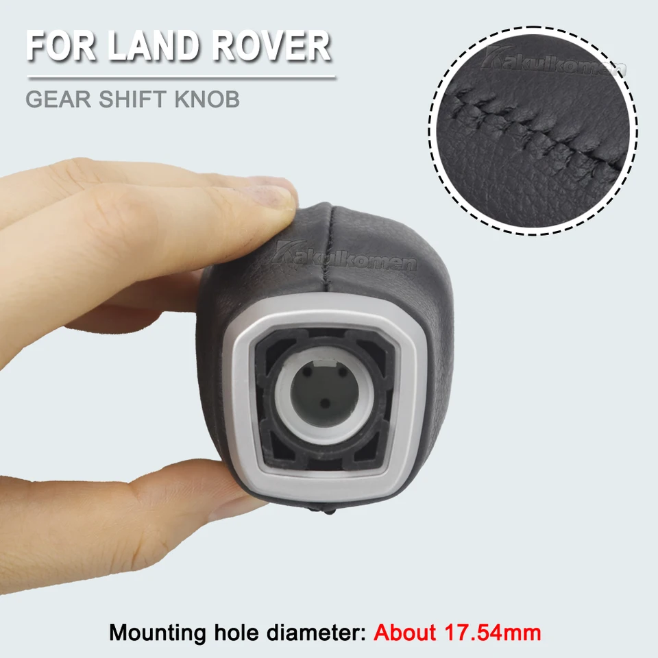 Pommeau De Levier De Vitesse En Cuir Sport Pour Range Rover Evoque, Manuel, 6 Vitesses, 2011 -2018, LR024719, LR024721