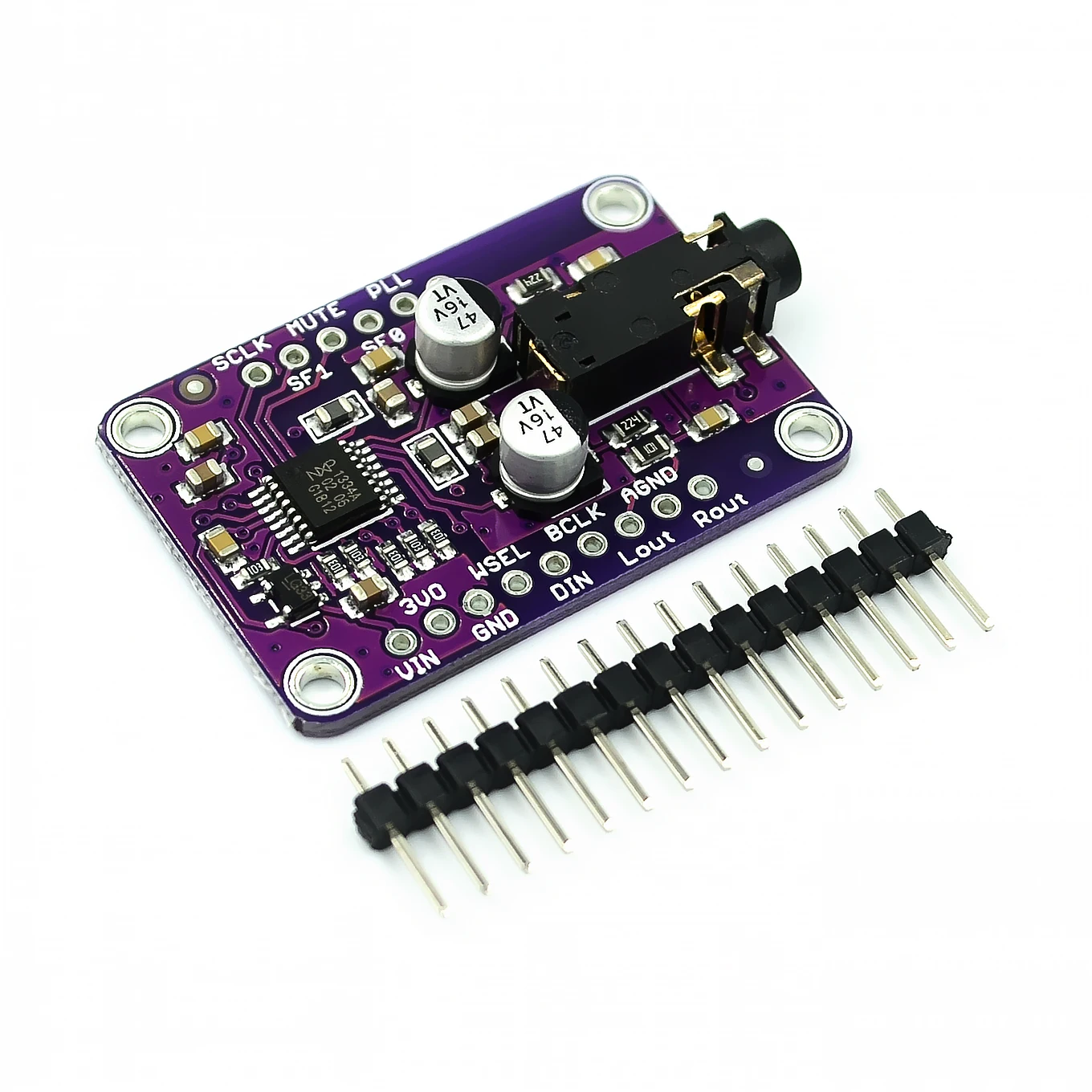 CJMCU-1334 DAC Module CJMCU-1334 UDA1334A I2S DAC Audio Stereo Decoder Module Board For Arduino 3.3V - 5V 2
