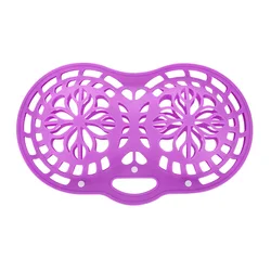Silicone Anti - Deformation Reusable Lingerie Wash Bag - M (Light Purple)