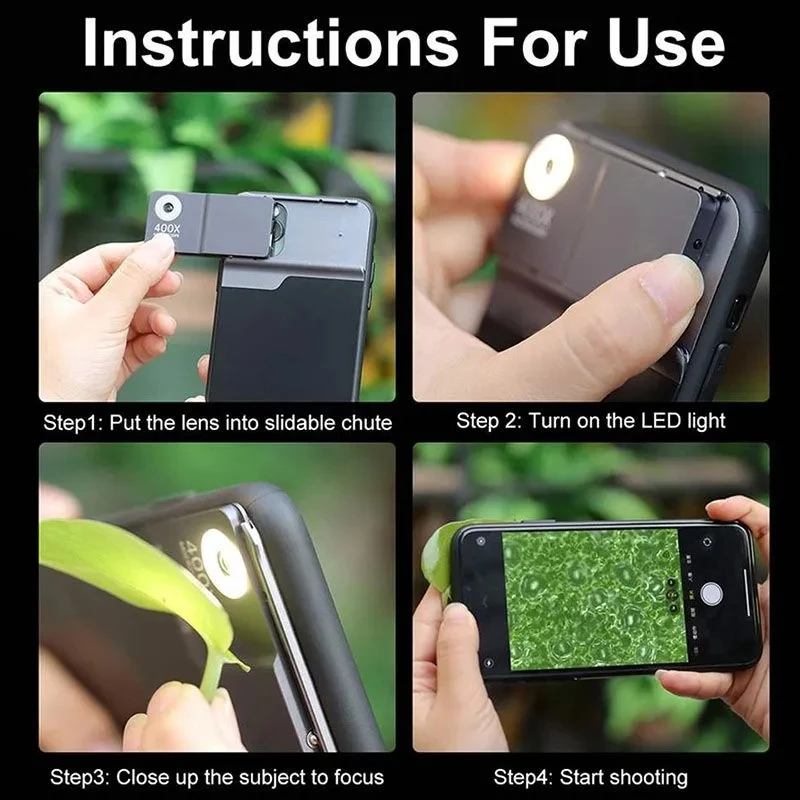 Turn Your Smartphone Into a Digital Microscope! 