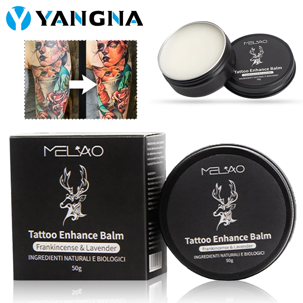 

50g Tattoo Aftercare Cream Enhance Balm Repair Brightener Moisturize Ointment Natural Skin Care Healing Balm Tattoo Accessories