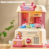 New Piggy Bank Claw Machine Large Children Toys Clamping Toy Egg Twisting Machine Birthday  Boys Girl Girls Sporting Facilities 1