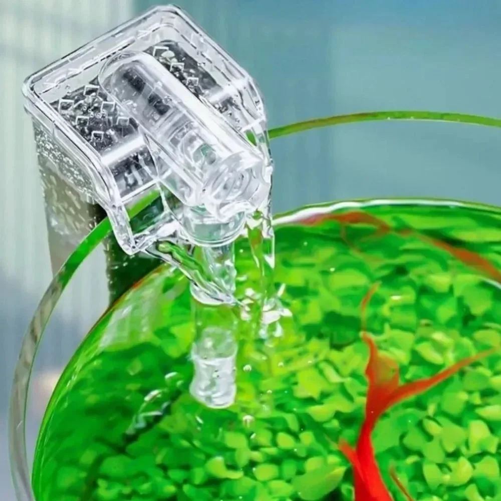 Aquarium Filter Hanging Ultra Silent 3 Sponge Layers 30-80L Tank 250L/H 25W Certified for Acuaristas