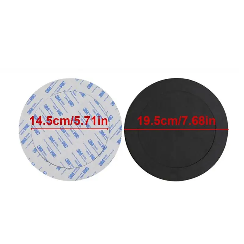 6.5 Inch Car Speaker Ring Bass Foam Baffles Door Trim Sound Insulation Cotton Self Adhesive Insulation Ring