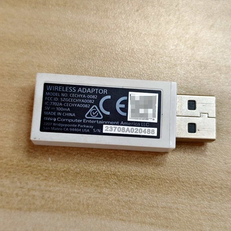 USB 동글 수신기 어댑터 CECHYA-0082 플레이 스테이션 골드 무선 스테레오 헤드셋 CECHYA-0083 용 블랙 화이트