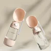 4009-be4c59.jpg Dog Portable Water Bowl Portable Food Grade Material Dog Cat Travel Pet Water Cup Bottle With Food Dispenser Pet Dog Supplies