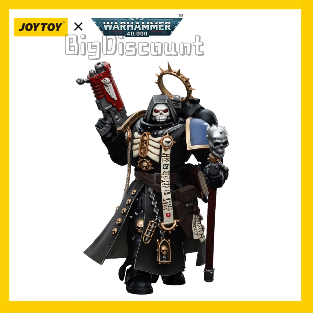 

[IN STOCK]JOYTOY 1/18 40K Action Figure Primaris Chaplain Brother Varus Anime Game Collection Military Model Free Shipping