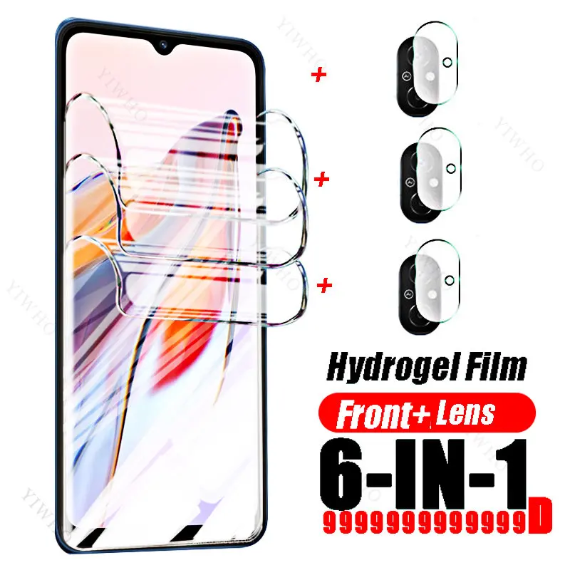 Per Xiaomi Redmi 12C Pellicola Idrogel Proteggi Schermo Su Redmi 10C 12C 9C 9A 9T 8T 8 Lente Protettiva Per Fotocamera Vetro 12 10 C A1 Plus