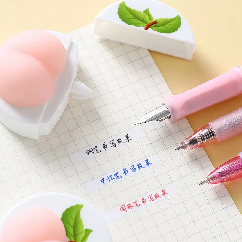 Correction with Cute Q-pop Peach Pinching and Sweet Apple Decompression Correction with Silent High-capacity