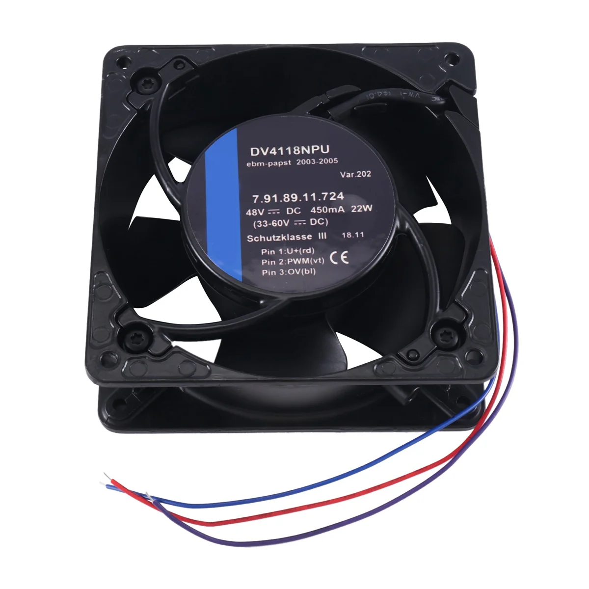 

7918911724 Forklift Part Fan for Linde Electric Truck E15 E16 E18 E20 115 116 Reach Truck R10 R14 R16