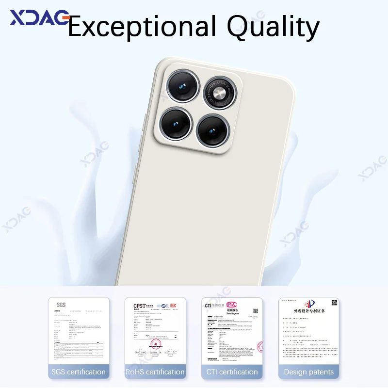 Premium Silicone Case Phone Cover with Soft Microfiber Lining - Enhanced Protection and Style