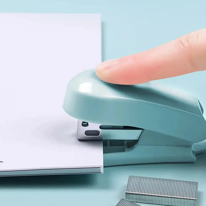 Mini Stapler Set 1pcs Mini Stapler Set Staples Paper Binder Stationery Office Kawaii Stationery Binding Tools School Supplies mini stapler set