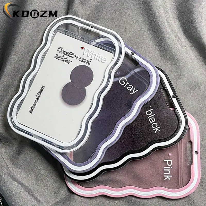 

Ins Style Photocard Holder Transparent Card Holder Keychain Photo Sleeves Bus Card Student Card Case Photo Protector